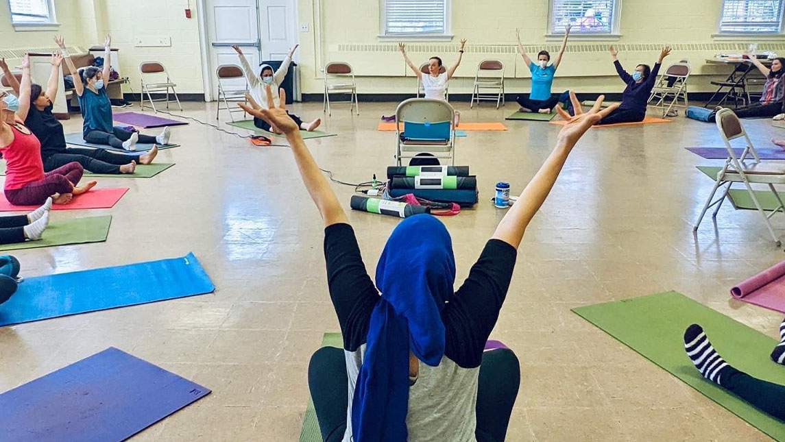Using yoga to empower women and create community