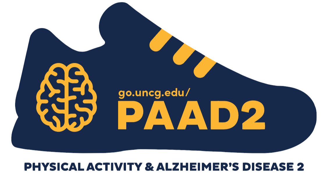 PAAD2 Physical Activity and Alzheimer’s Disease 2 Logo