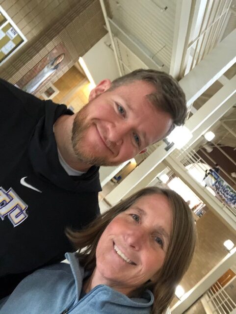 Surprise Visit From Online Ed.D. in KIN Student