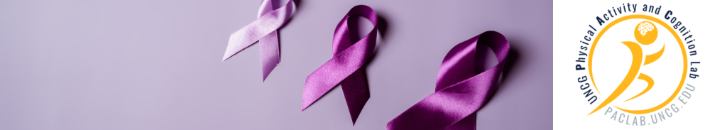 Purple Alzheimer's Awareness Ribbon