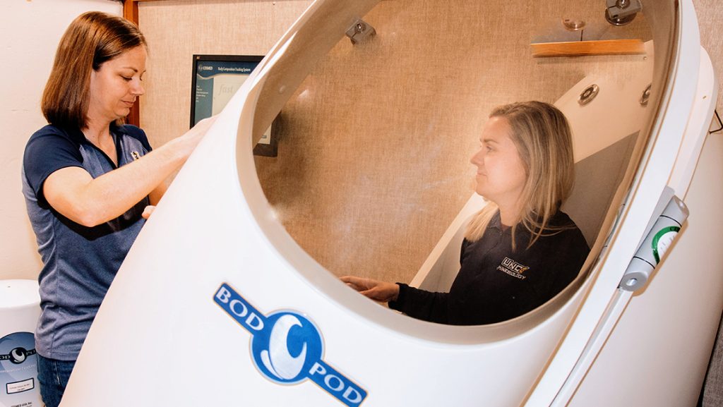 Sam Goldenstein performing research