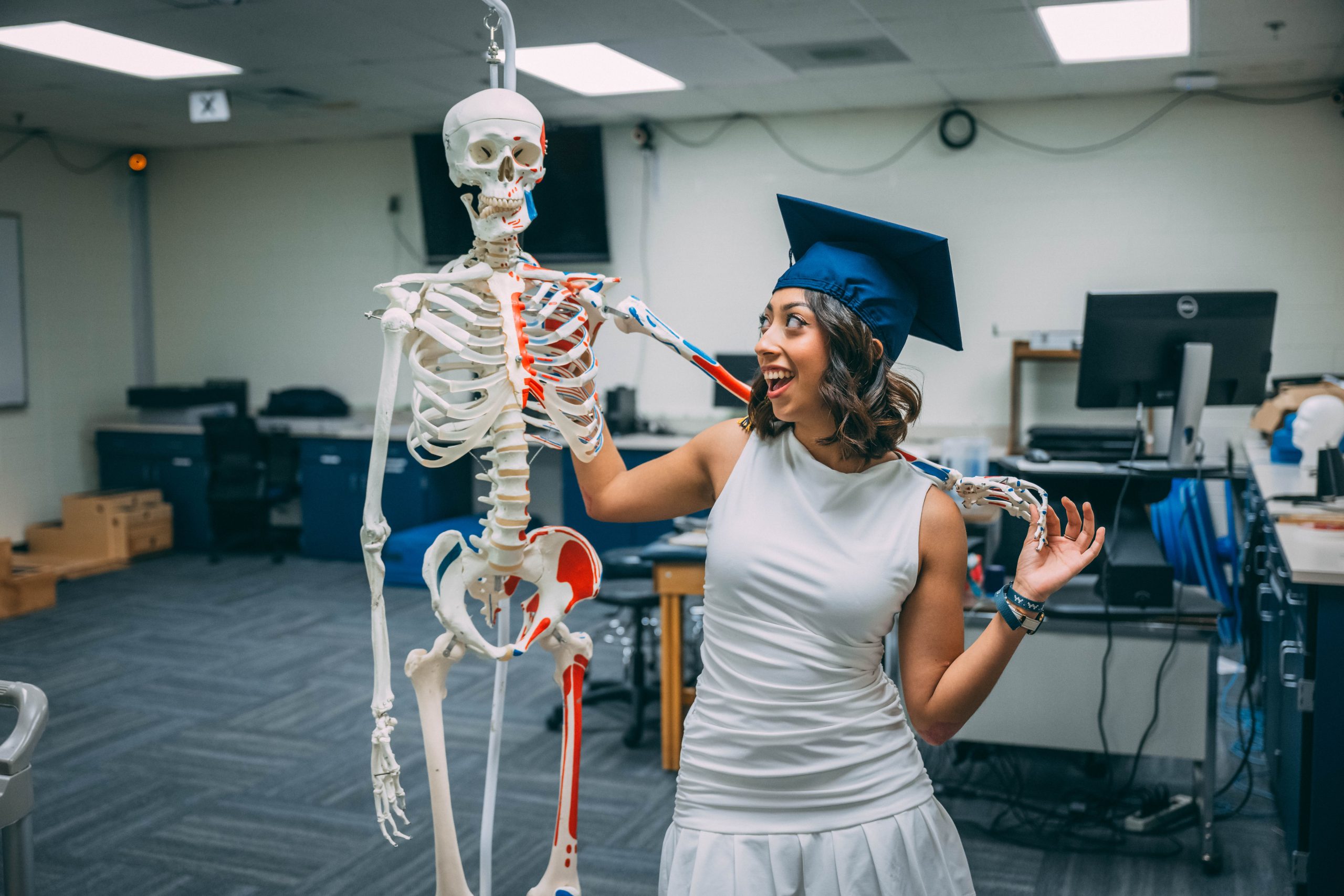 Kat Reyes, a kinesiology graduate, reflects on time at UNCG.