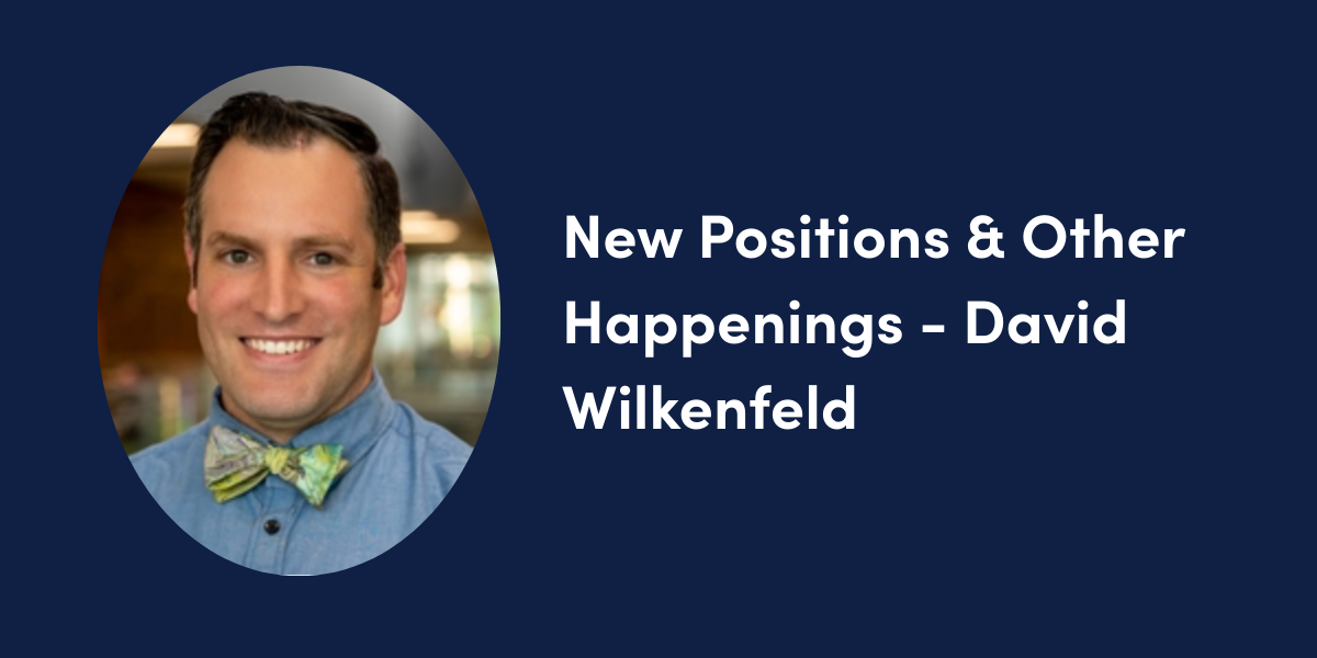 David Wilkenfeld Promoted to Associate Professor of Athletic Training 